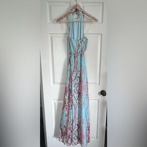 Jessica Simpson Blue and Pink Dress